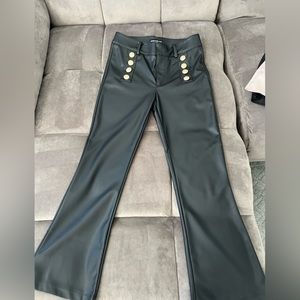 Generation Love Amirah Leather Crepe Pants